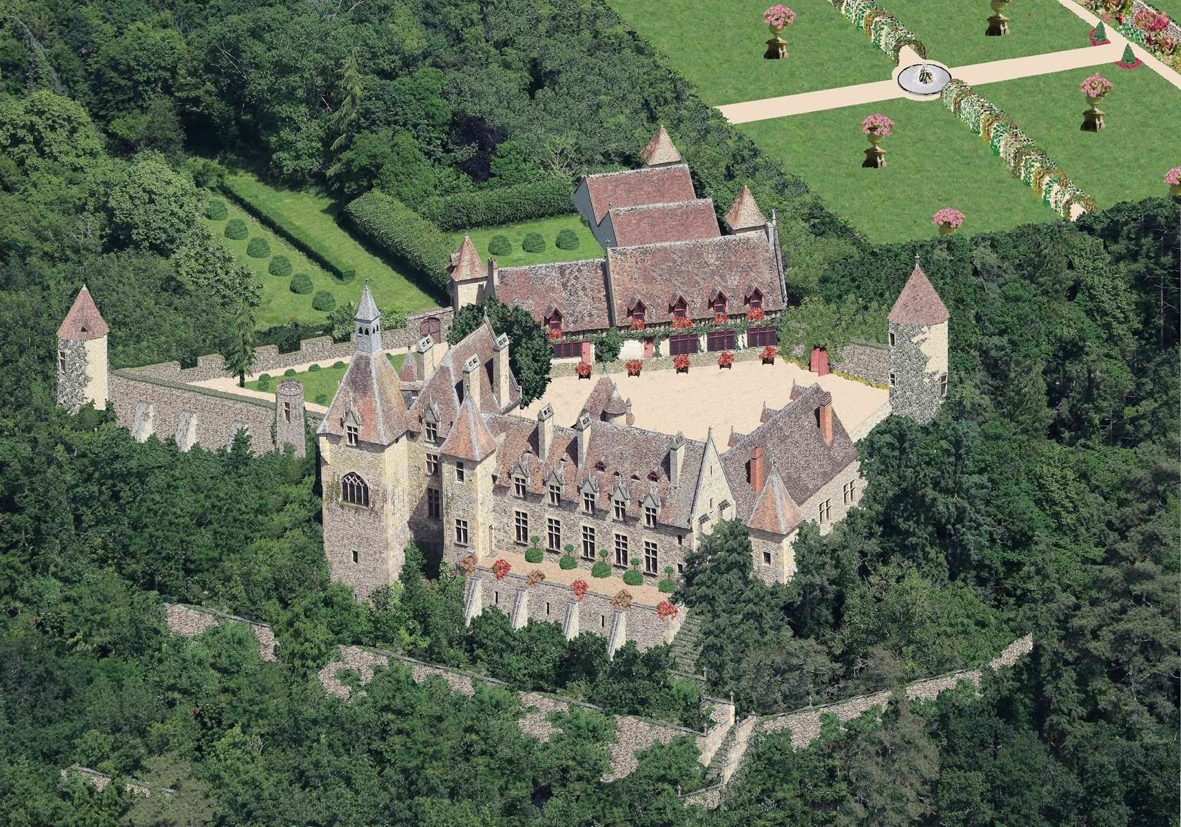 Visiter le Château de Peufeilhoux avec le Passeport des Demeures Historiques