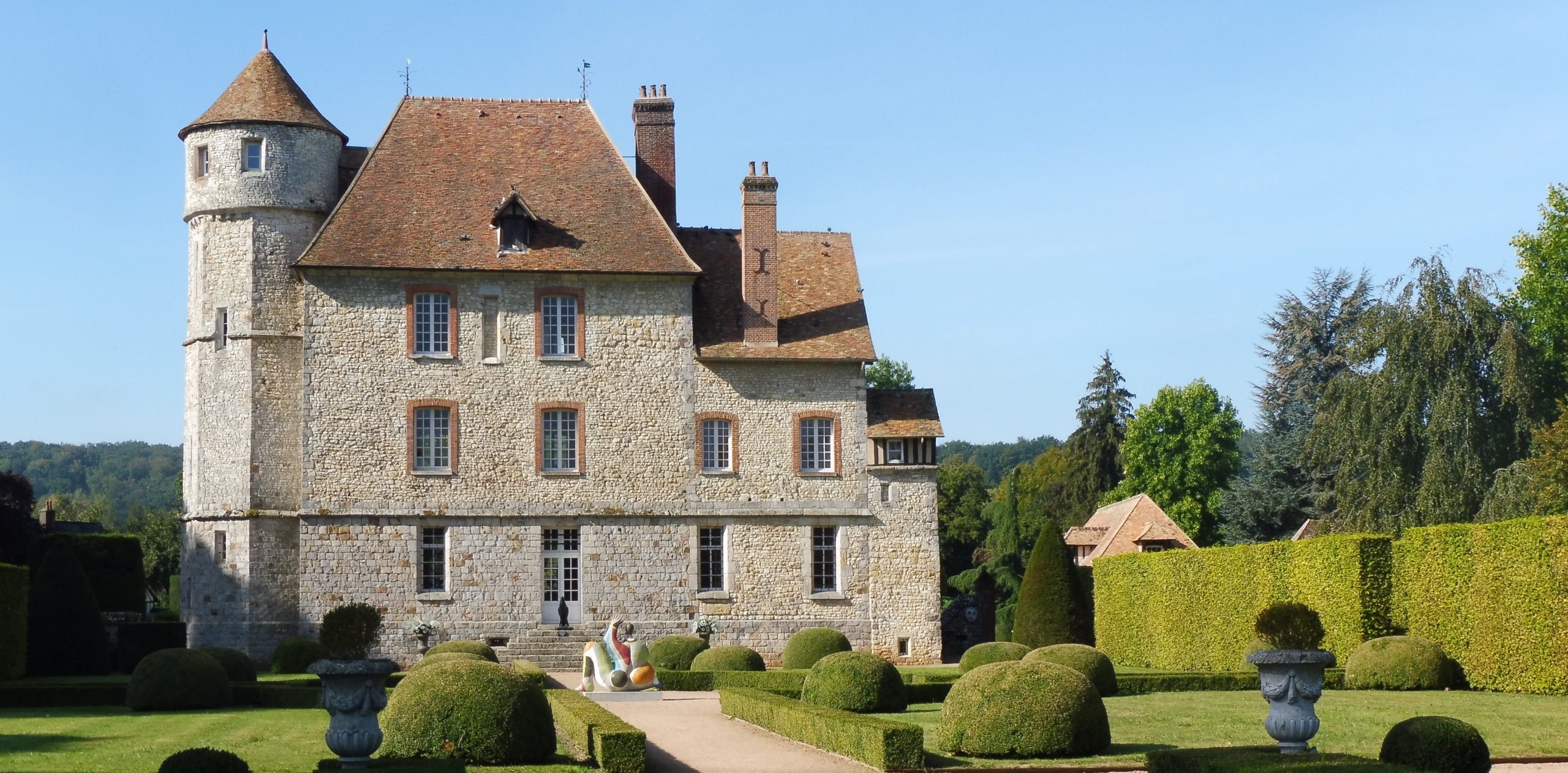 Visiter le Château de Vascoeuil avec le Passeport des Demeures Historiques